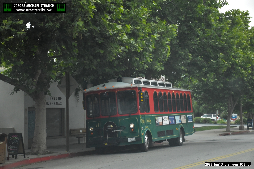 Mystery Trips: Ojai & Ventura on June 13, 2023 @ streetcarmike.com